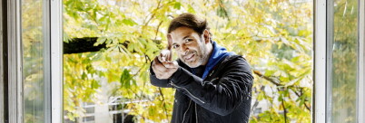 Mye av «Gjengangere» ble til mens Leon Bashir (38) satt inne for vold